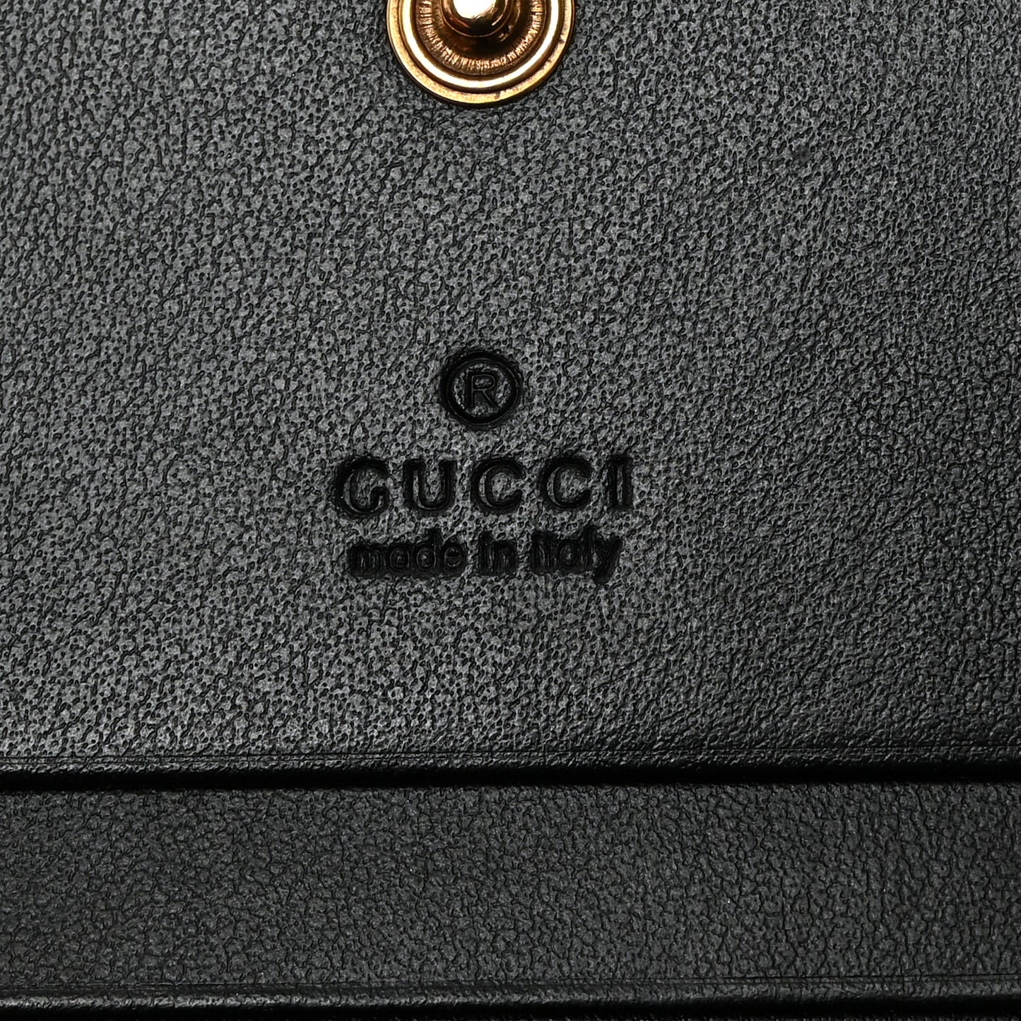 Calfskin Matelasse GG Marmont Card Case Wallet Black