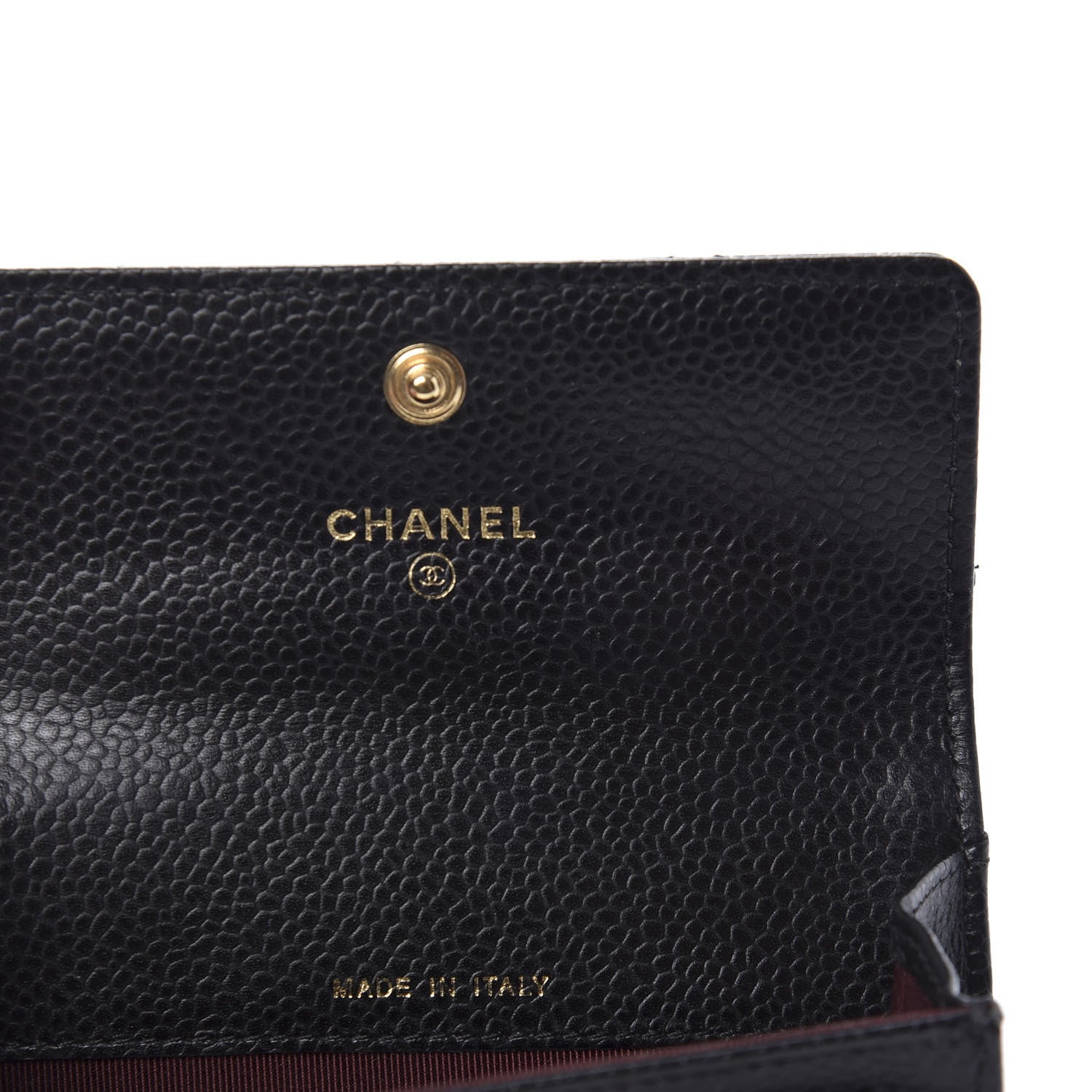 Chanel Caviar Quilted Flap Card Holder Black 8 of 11
