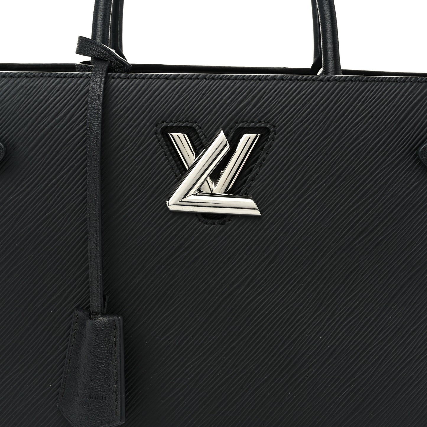 Epi Twist Tote Black