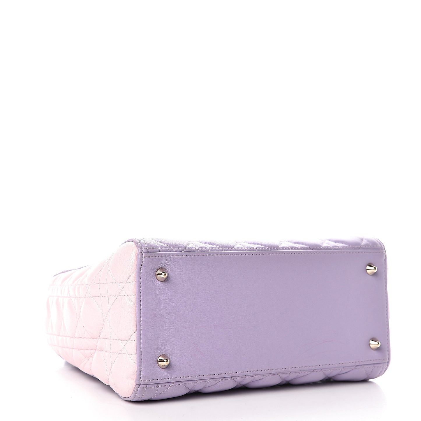 Lambskin Cannage Medium Tri-Color Lady Dior