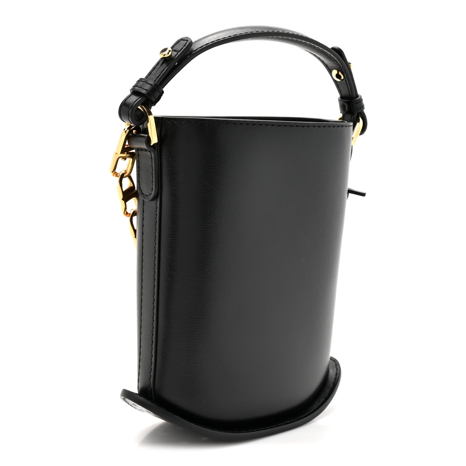 Delvaux Box Calfskin Toy Pin Eclat Bucket Black 2 of 9