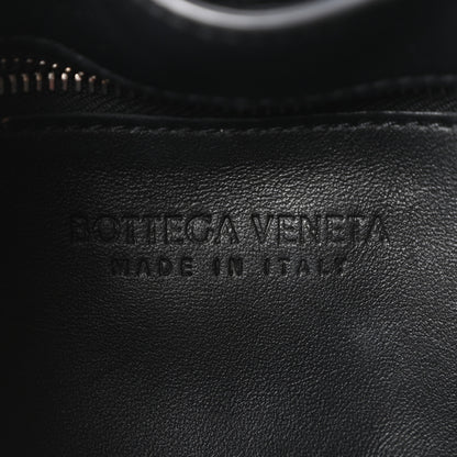 Bottega Veneta Lambskin Maxi Intreccio Padded Chain Cassette Crossbody Bag Black 6 of 9