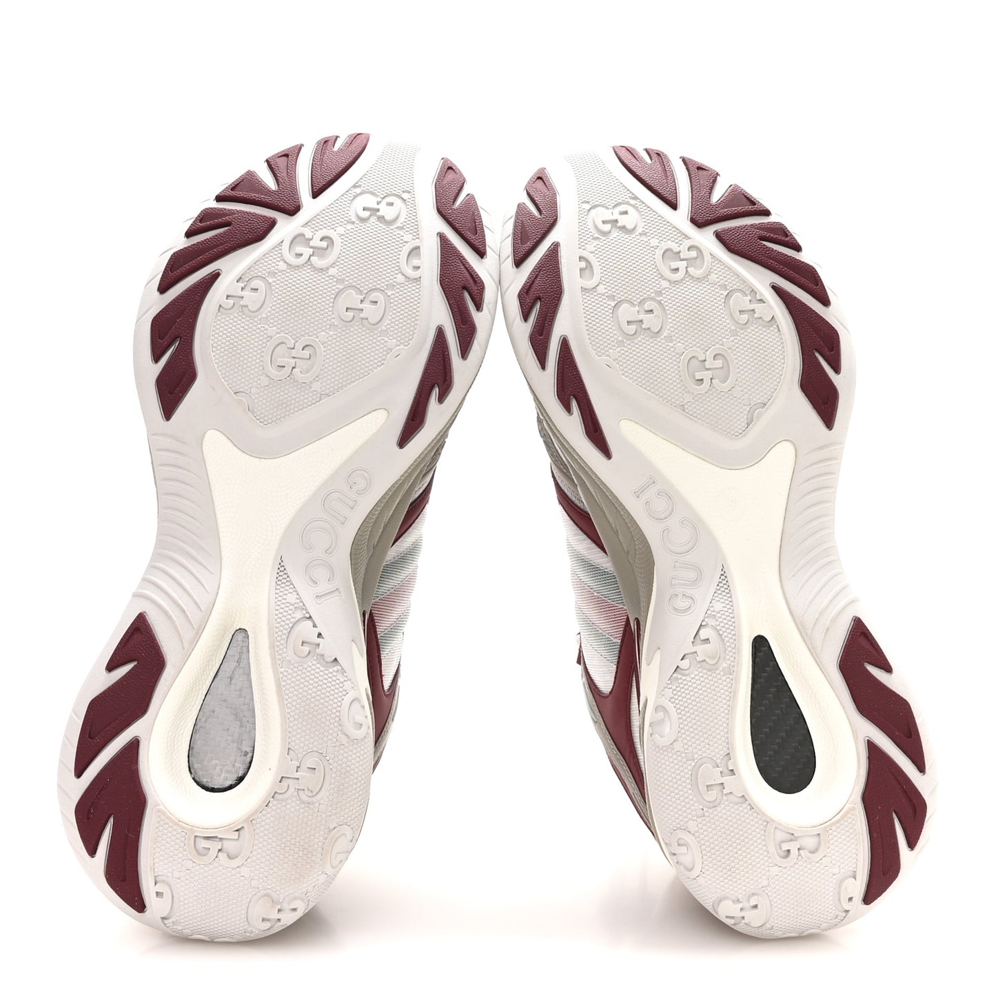 Calfskin Mesh Web Womens 2.0 Sneakers 9 Gray Rosso Ancora