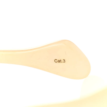 Gucci Acetate Shield Sunglasses GG0358S White 7 of 9