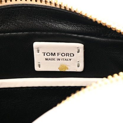Tom Ford Calfskin Hollywood T Twist Camera Bag Chalk 5 of 10