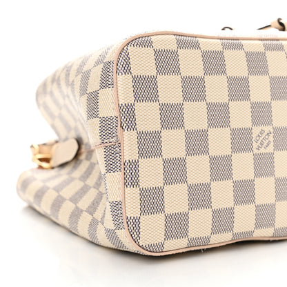 Louis Vuitton Damier Azur Braided Neonoe BB Pink 9 of 11