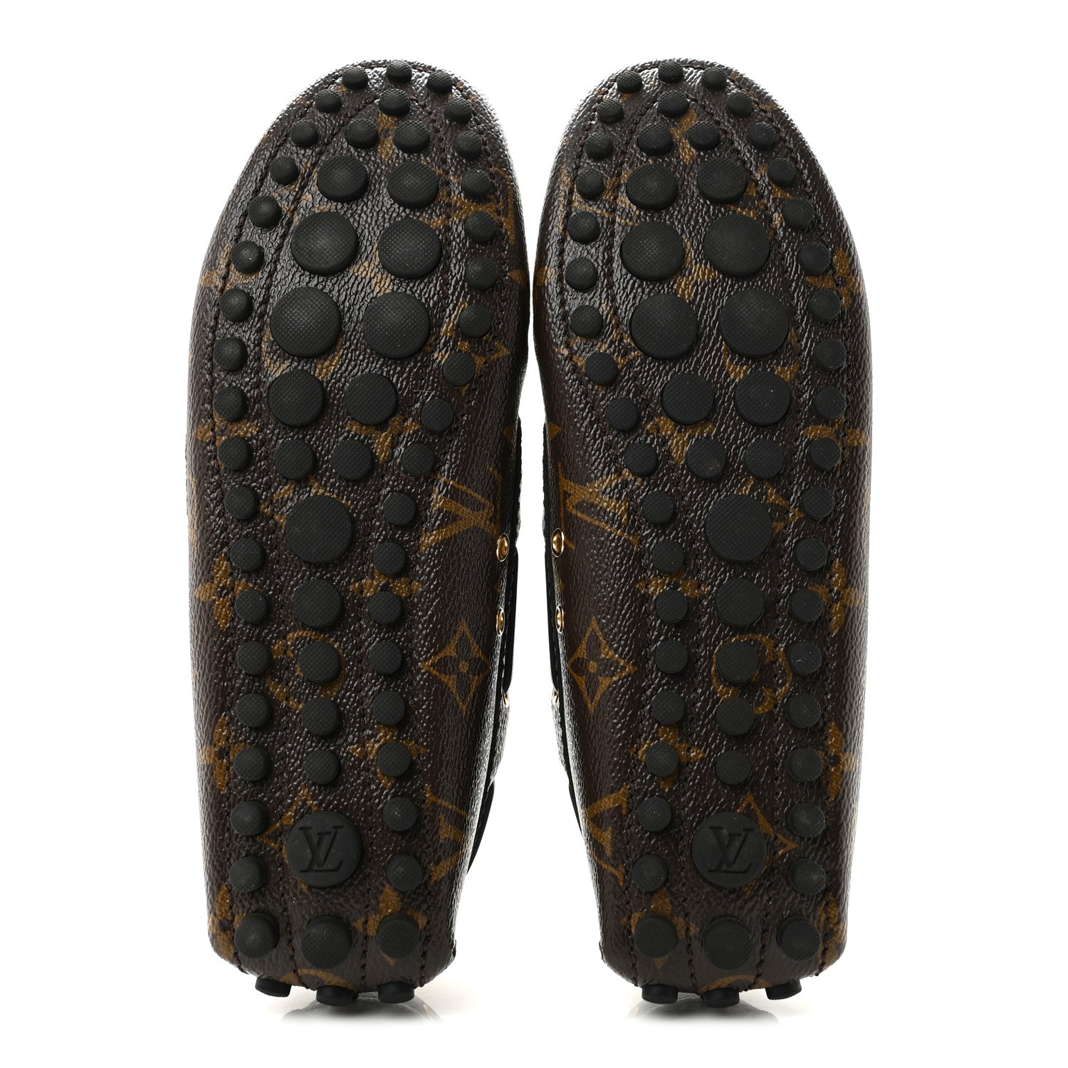 Louis Vuitton Patent Reverse Monogram Gloria Loafers 37 6 of 10
