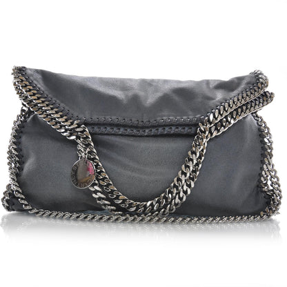 Stella McCartney Faux Leather Falabella Tote Blue 1 of 7