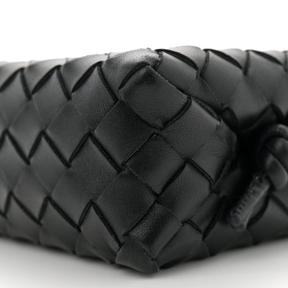 Bottega Veneta Nappa Intrecciato Mini Loop Camera Bag Black 9 of 10