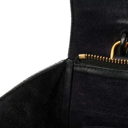 Celine Grained Calfskin Mini Belt Bag Navy 14 of 19