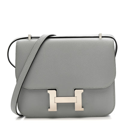 Hermes Epsom Constance 18 Bleu Glacier 1 of 10