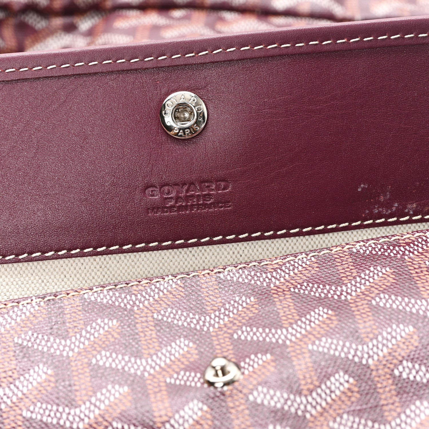 Goyard Goyardine Saint Louis PM Bordeaux 6 of 12