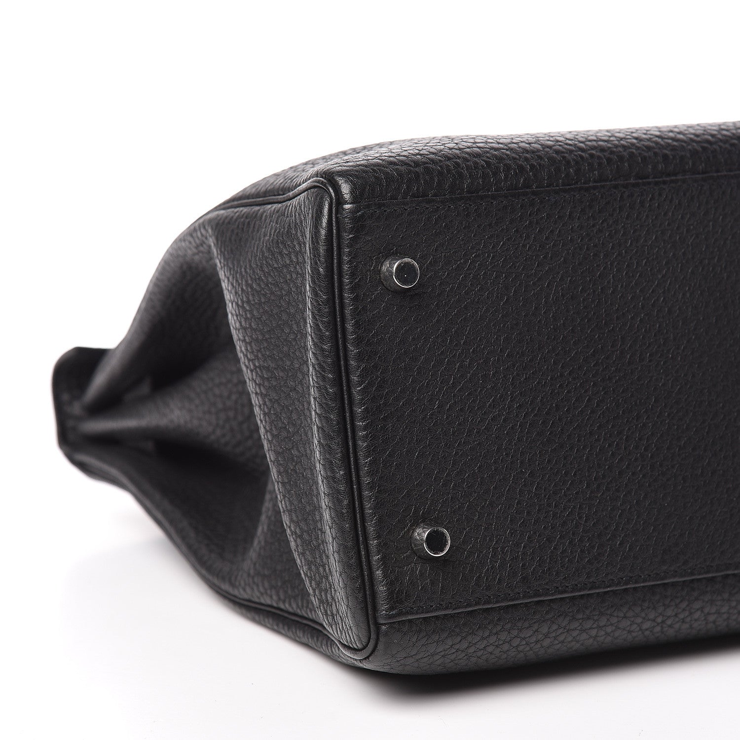 Hermes Fjord Kelly Retourne 40 Black 44 of 47