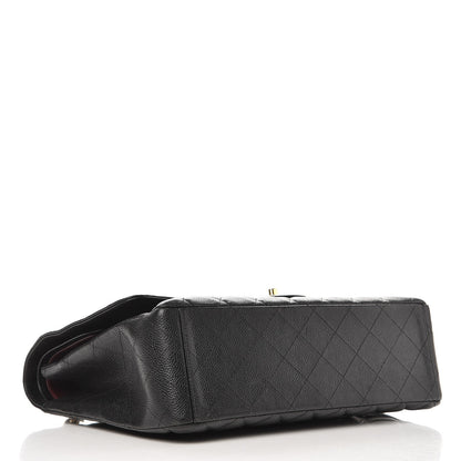 Chanel Caviar Quilted Maxi Double Flap Black 5 of 13