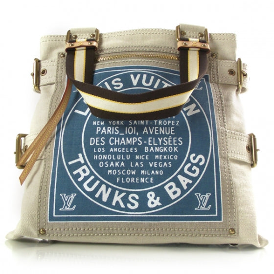 Louis Vuitton Toile Globe Shopper Cabas MM 1 of 8
