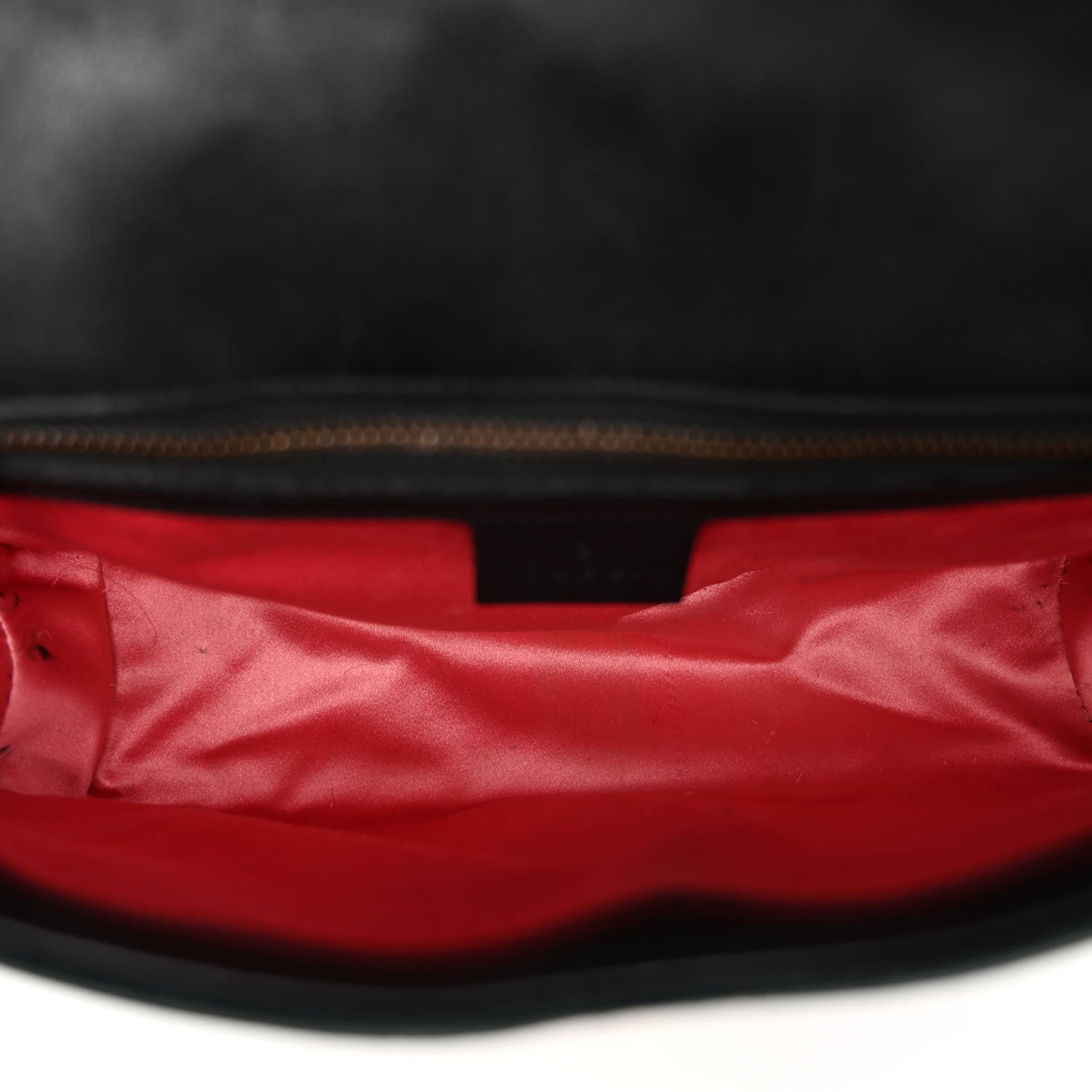 Gucci Velvet Matelasse Small GG Marmont Shoulder Bag Black 5 of 10