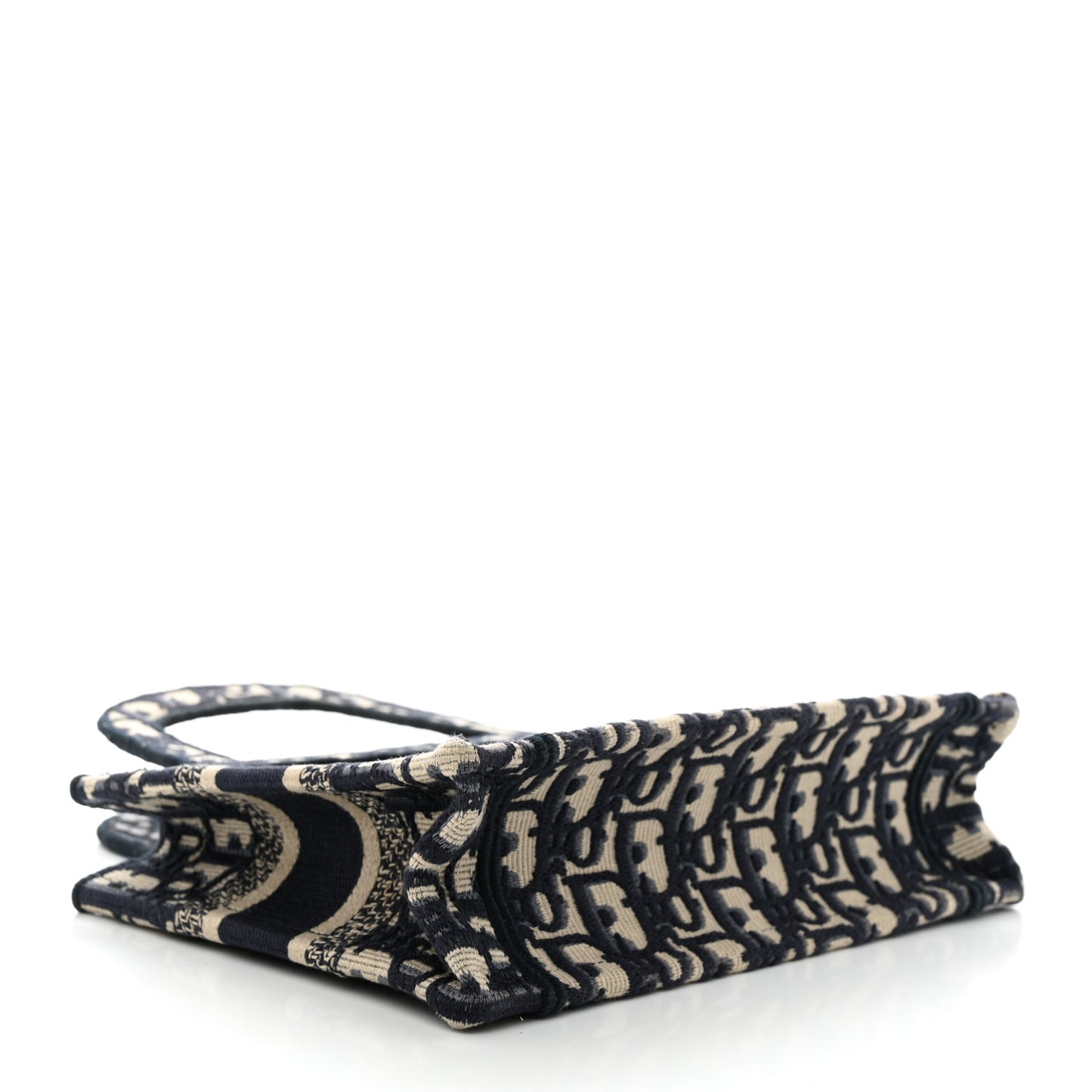 Oblique Mini Book Tote Blue Multicolor