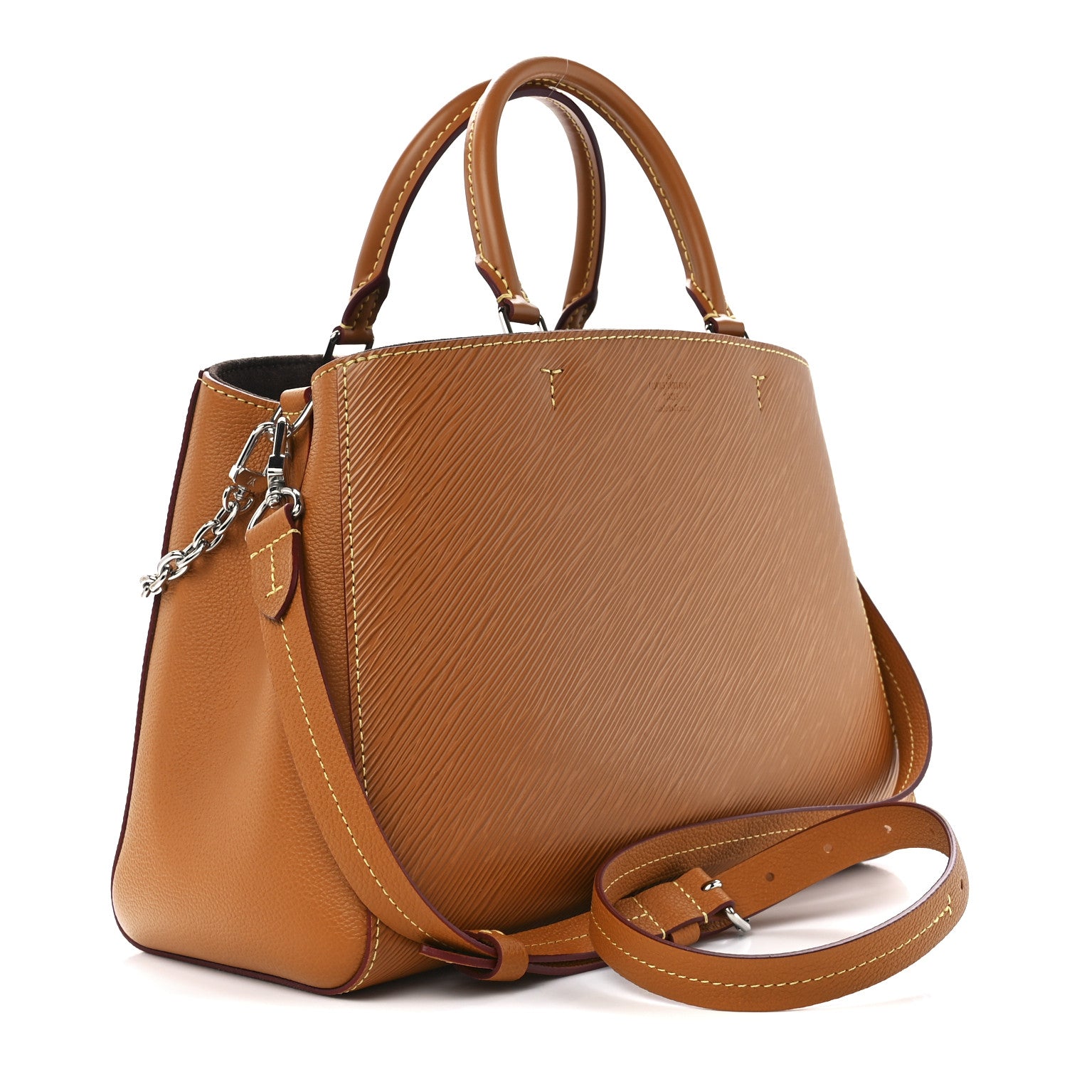 Louis Vuitton Epi Marelle Tote MM Gold Honey 4 of 12
