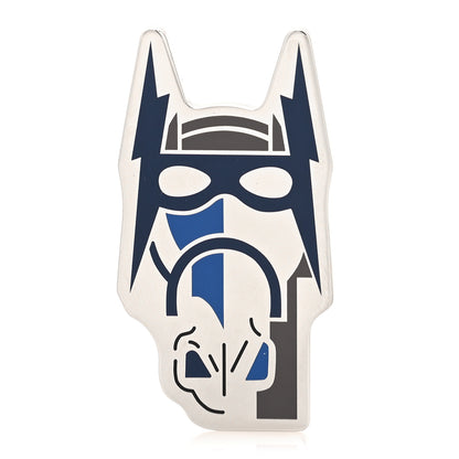 Hermes Palladium Cheval Masque Badge Camaieu De Bleu 1 of 3