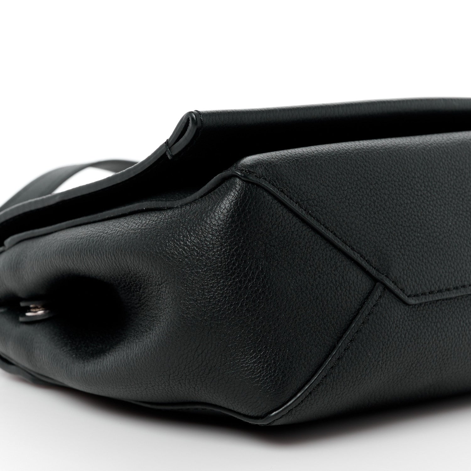 Louis Vuitton Calfskin Lockme II Chain Bag BB Black 8 of 10