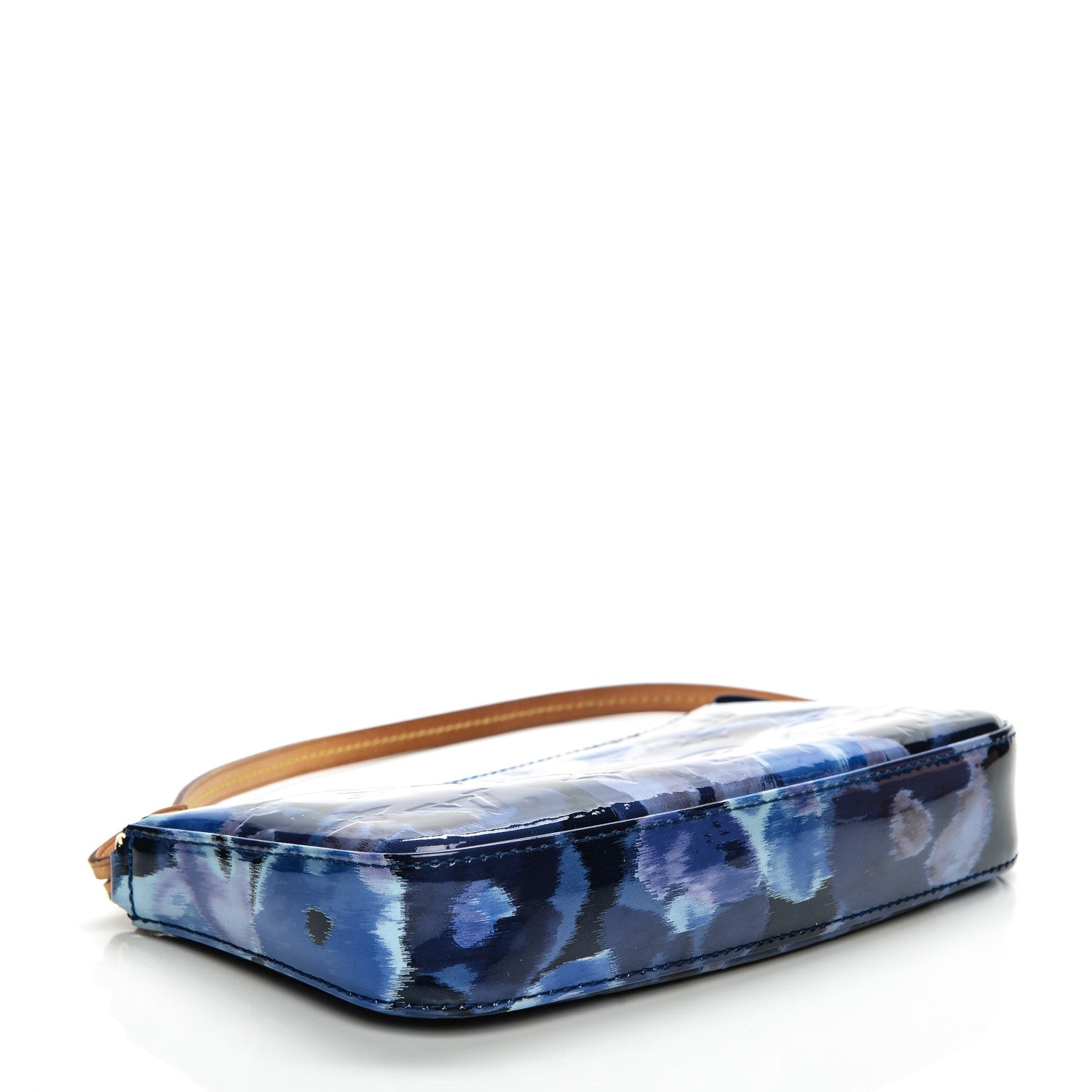 Louis Vuitton Vernis Ikat Pochette Accessories NM Grand Blue 4 of 7