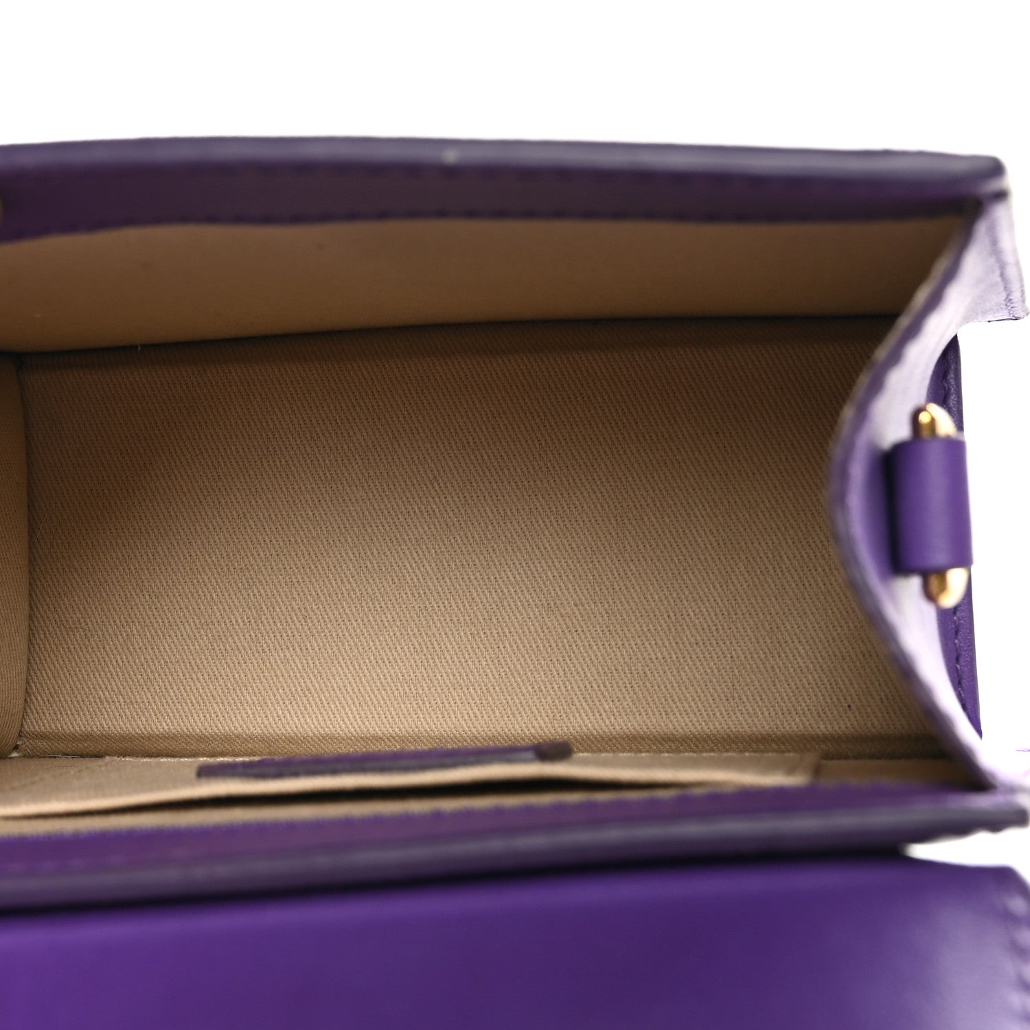 Jacquemus Smooth Calfskin Le Chiquito Noeud Purple 6 of 10