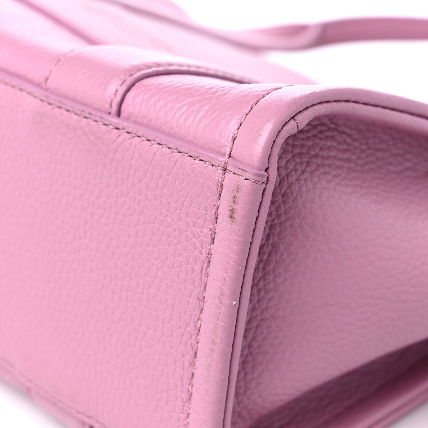 Grained Calfskin Small The Tote Bag Orchid Haze