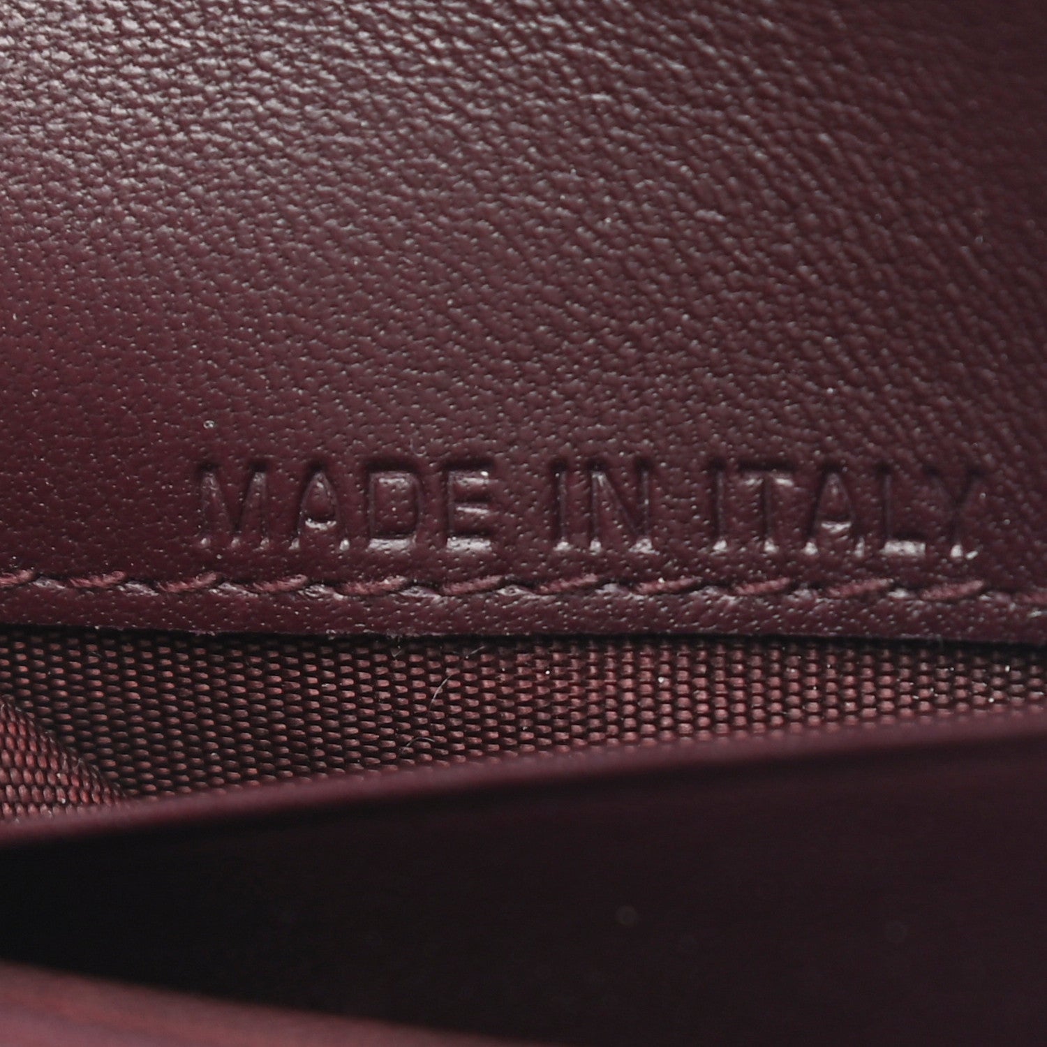 Christian Dior Oblique Saddle Card Holder Bordeaux 8 of 10