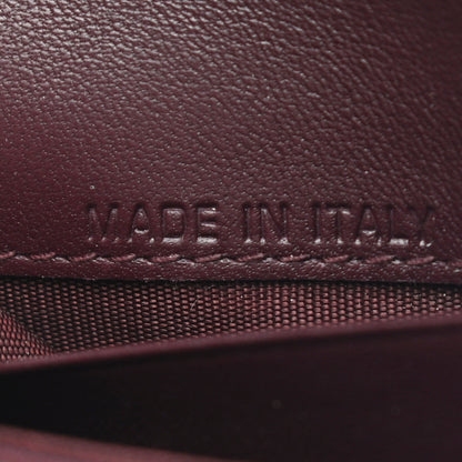 Christian Dior Oblique Saddle Card Holder Bordeaux 8 of 10