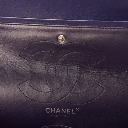 Chanel Distressed Patent Quilted 2.55 Reissue 226 Flap Navy 12 of 13
