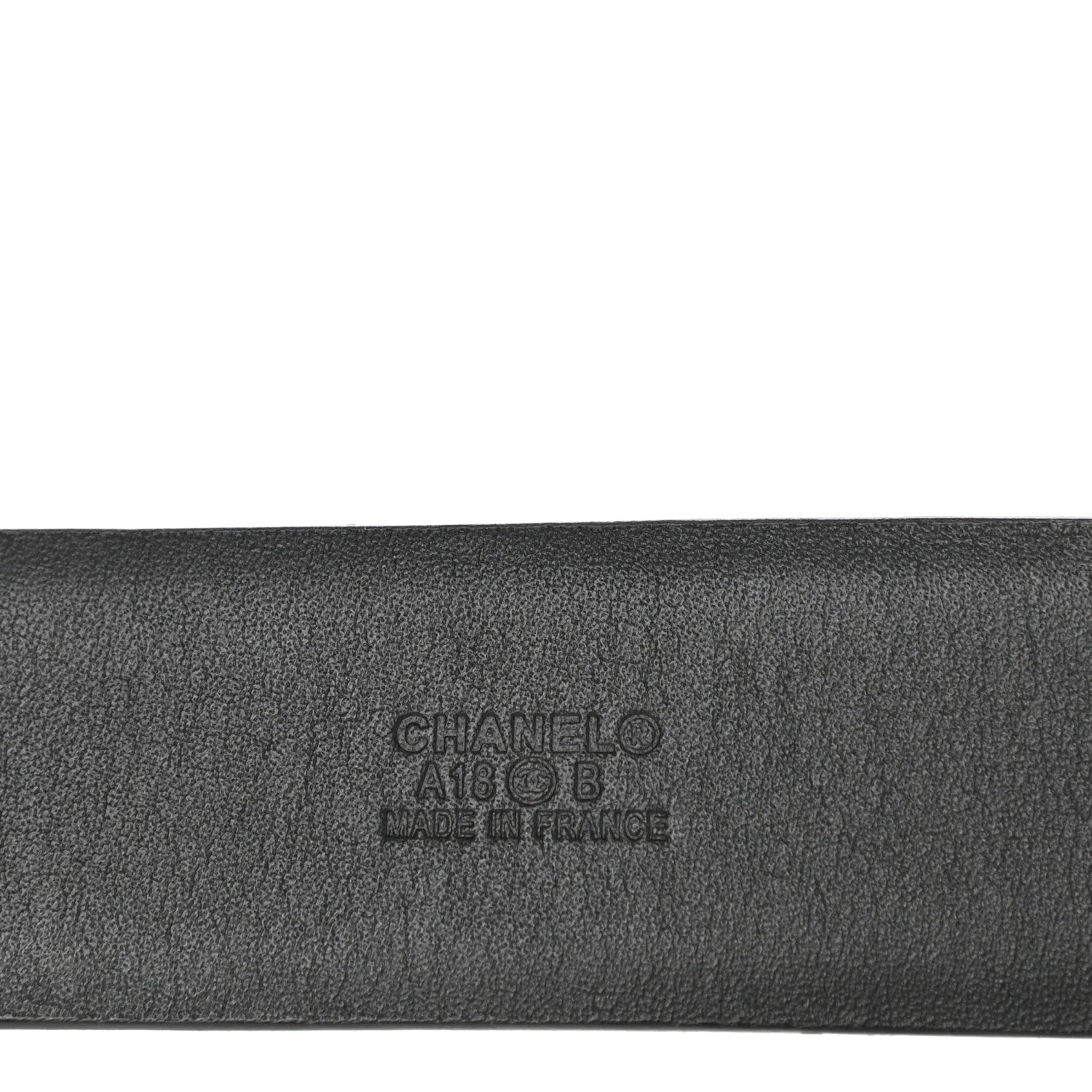 Chanel Calfskin CC Belt 75 30 Black 7 of 7
