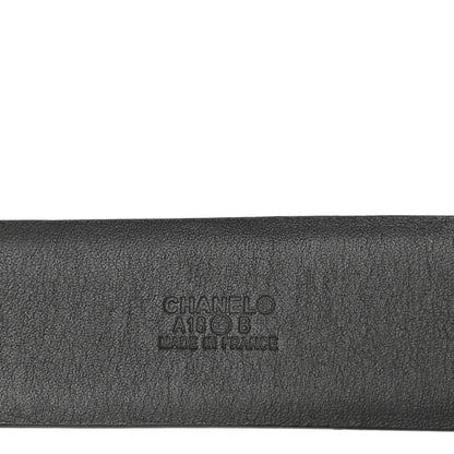 Chanel Calfskin CC Belt 75 30 Black 7 of 7