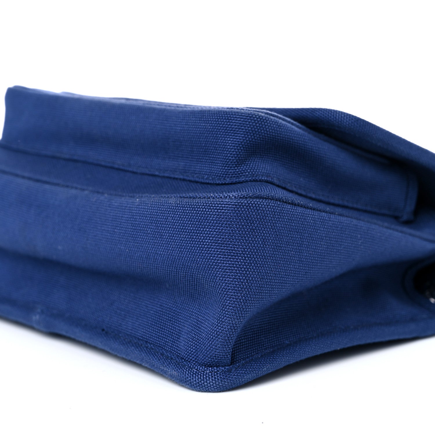 Miu Miu Hemp Canvas Crossbody Blue 3 of 11