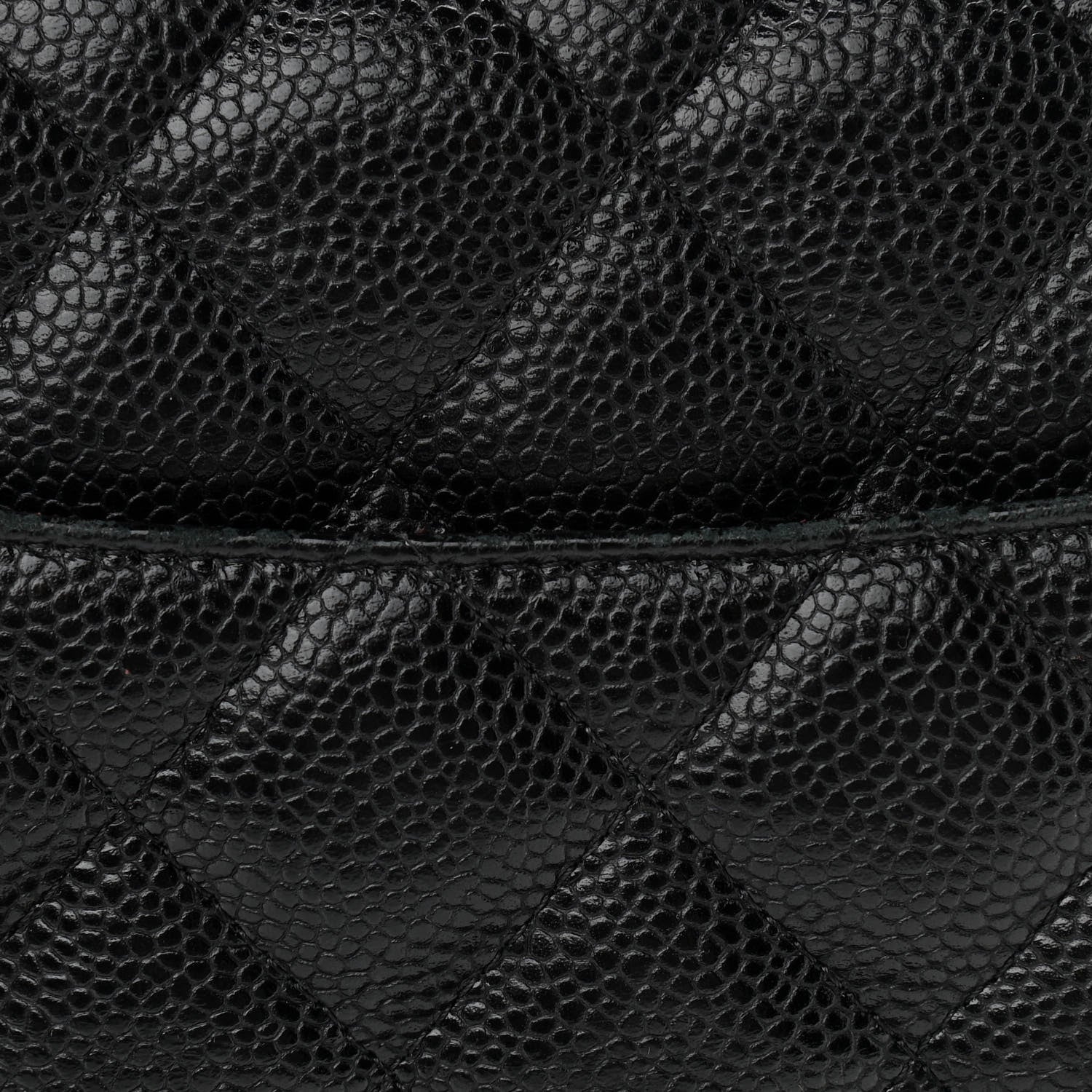 Chanel Caviar Quilted Jumbo Double Flap Black 17 of 18