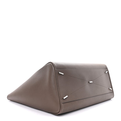 Salvatore Ferragamo Calfskin Firenze East West Tote Bag Clay 4 of 12