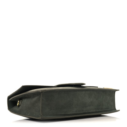 Jacquemus Nubuck Le Bambinou Dark Green 4 of 9