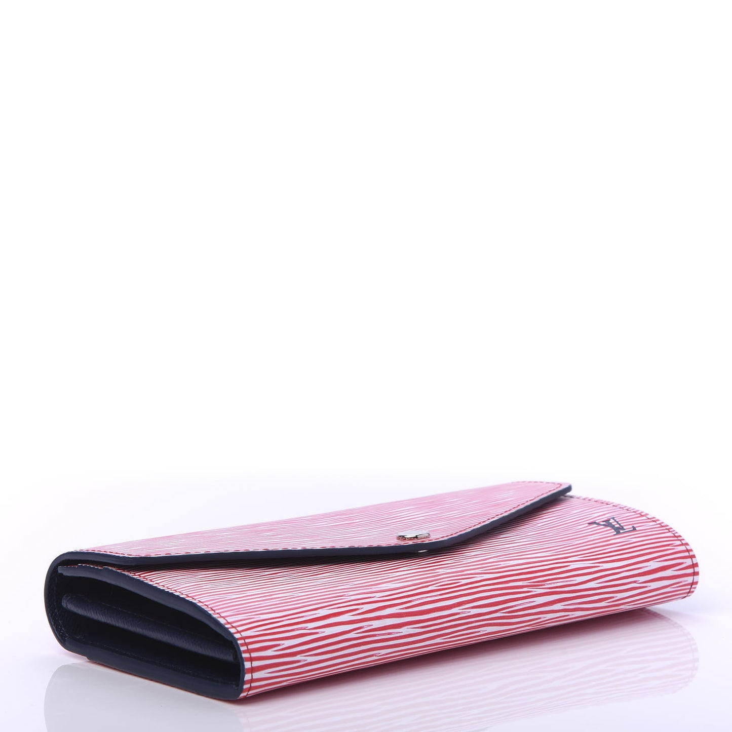 Epi Sarah Wallet NM Denim Red