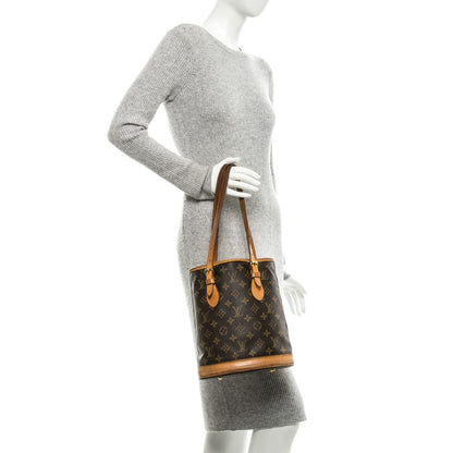 Louis Vuitton Monogram Petit Bucket 23 2 of 9