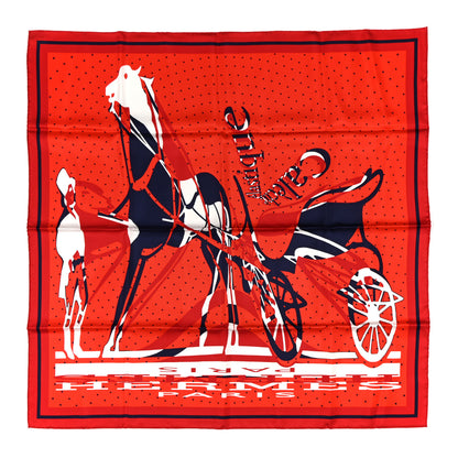 Hermes Silk Caleche Elastique Scarf 90 1 of 5
