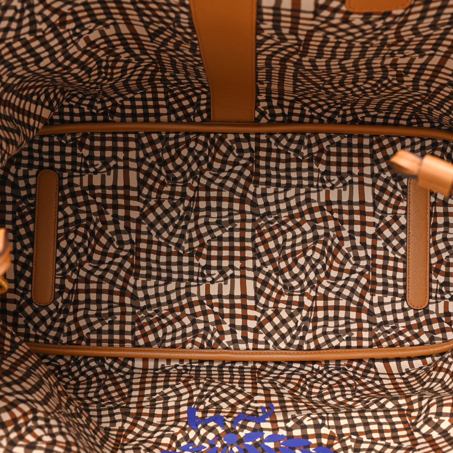 Visetos Large Liz Reversible Shopper Tote Cognac