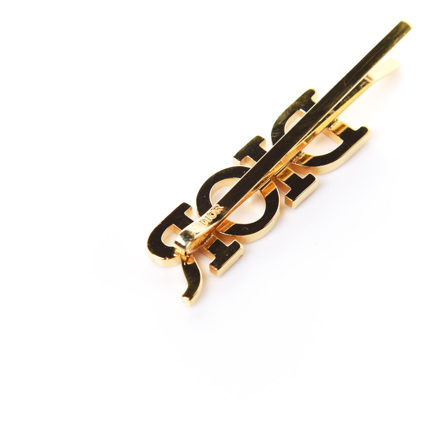 Metal Crystal Dior(r)evolution Barrette Gold