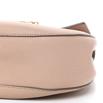 Chloe Grained Lambskin Drew Shoulder Bag Cement Pink 6 of 10
