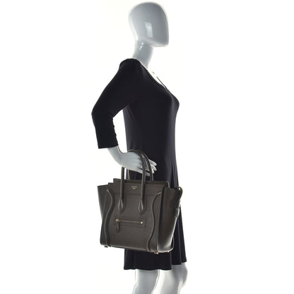 Celine Smooth Calfskin Micro Luggage Jungle 3 of 20