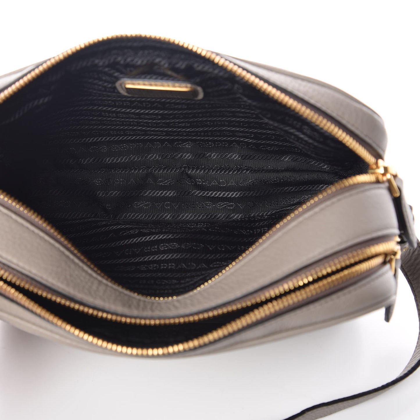 Vitello Phenix Camera Bag Argilla