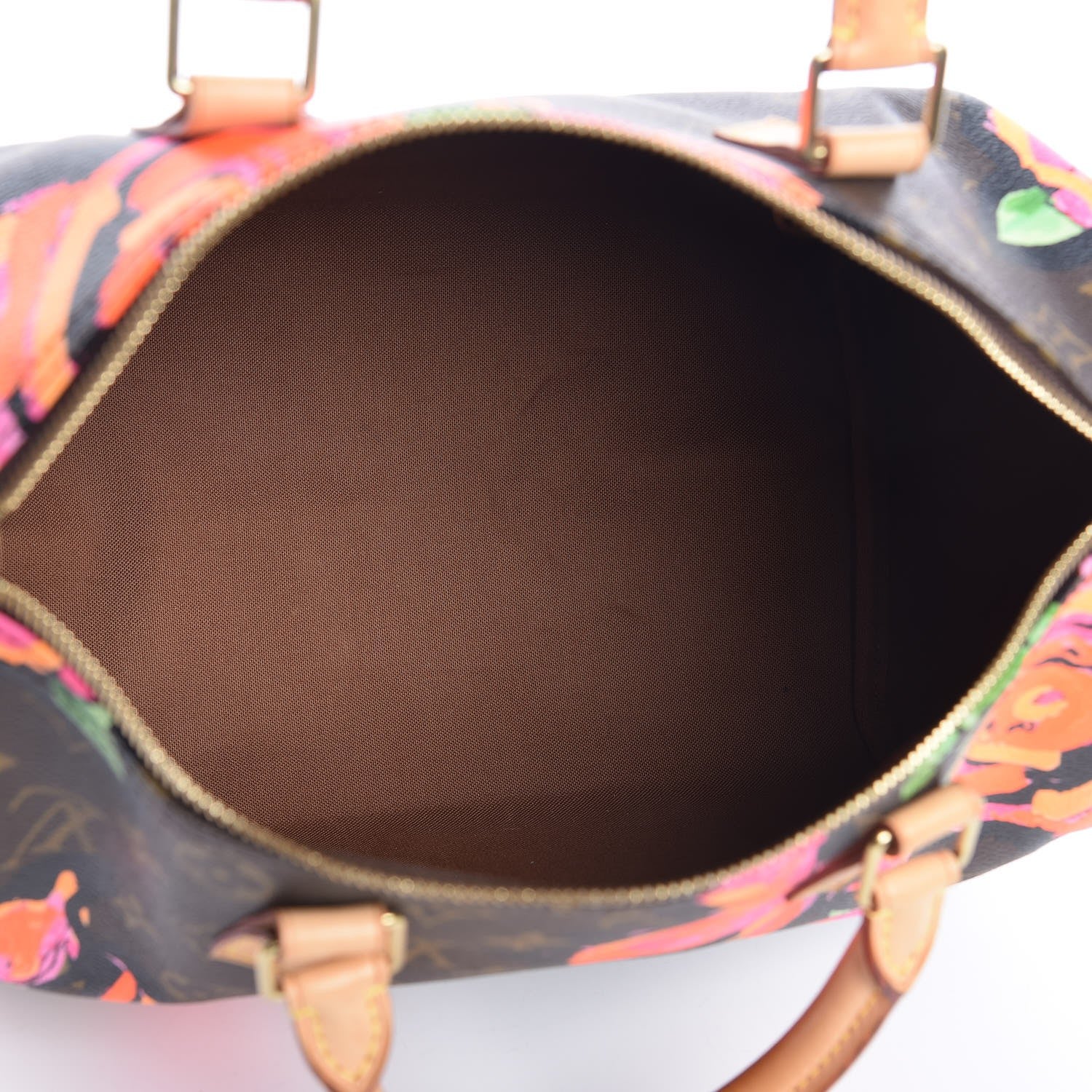 Louis Vuitton Monogram Roses Speedy 30 6 of 23