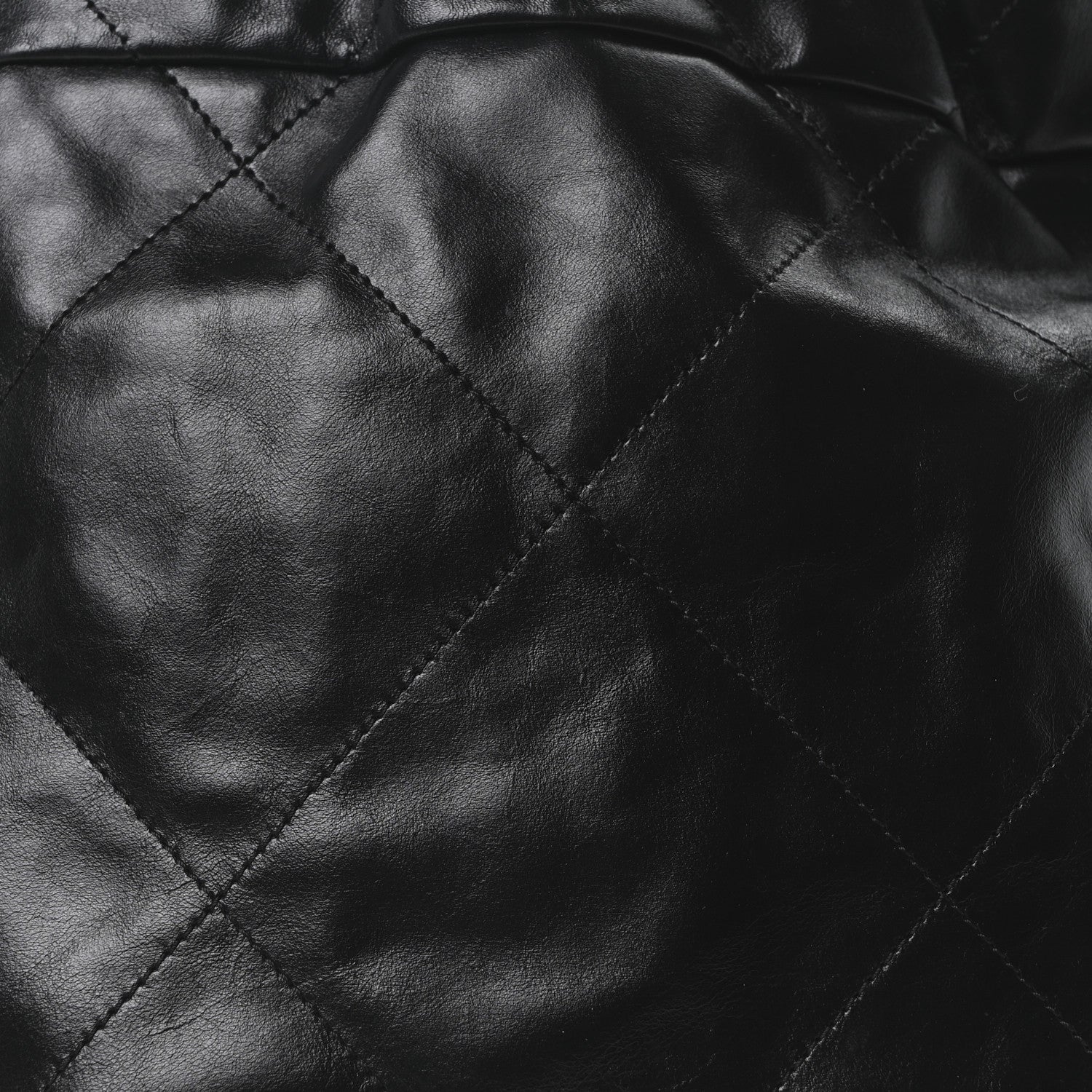 Chanel Shiny Calfskin Quilted Chanel 22 Backpack Black 8 of 10