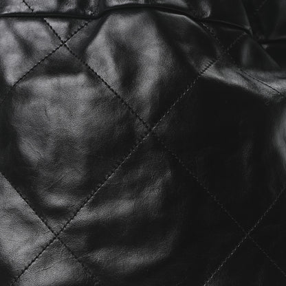 Chanel Shiny Calfskin Quilted Chanel 22 Backpack Black 8 of 10