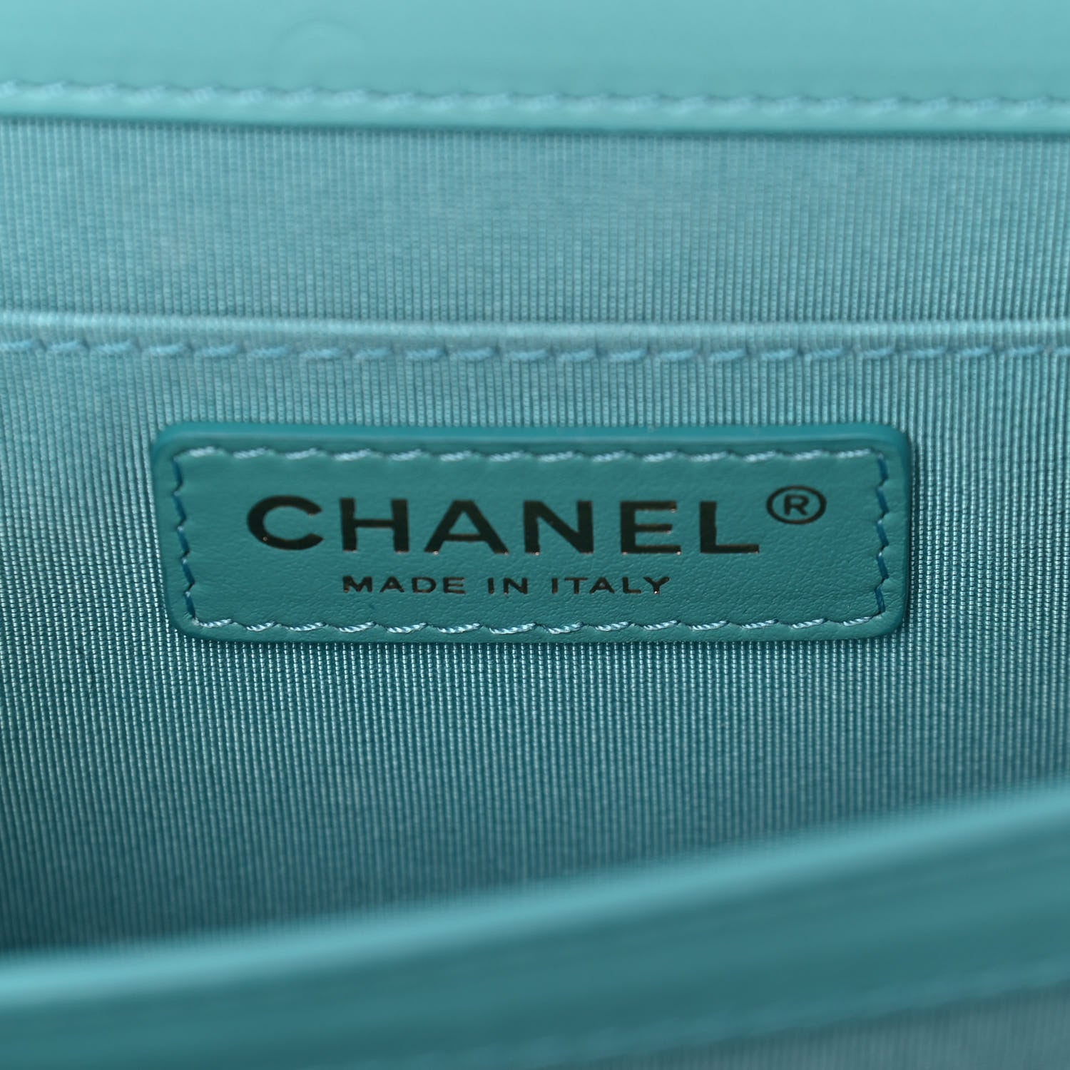Chanel Calfskin Quilted Medium Everyday Chic Single Flap Turquoise 7 of 10