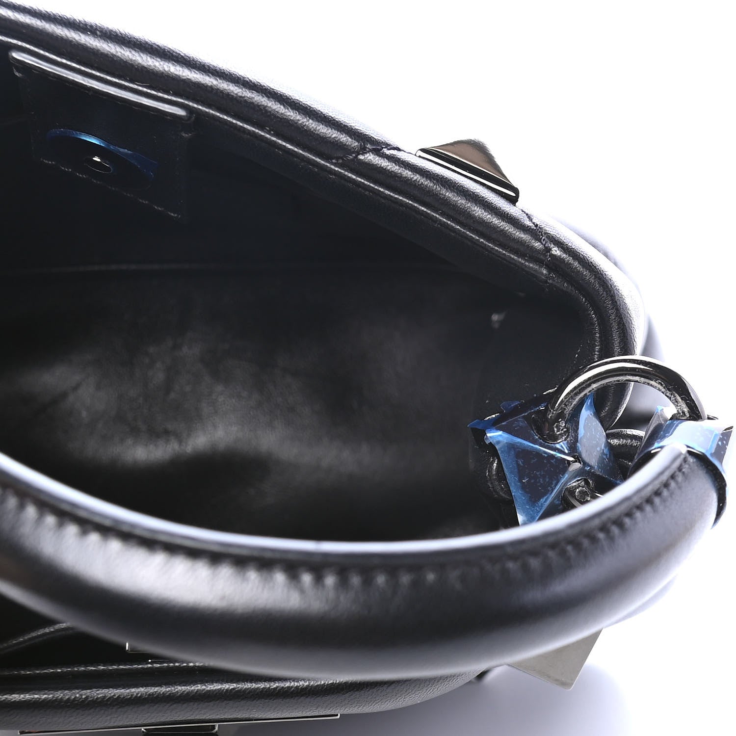 Valentino Garavani Nappa Mini Roman Stud The Handle Bag Black 4 of 4