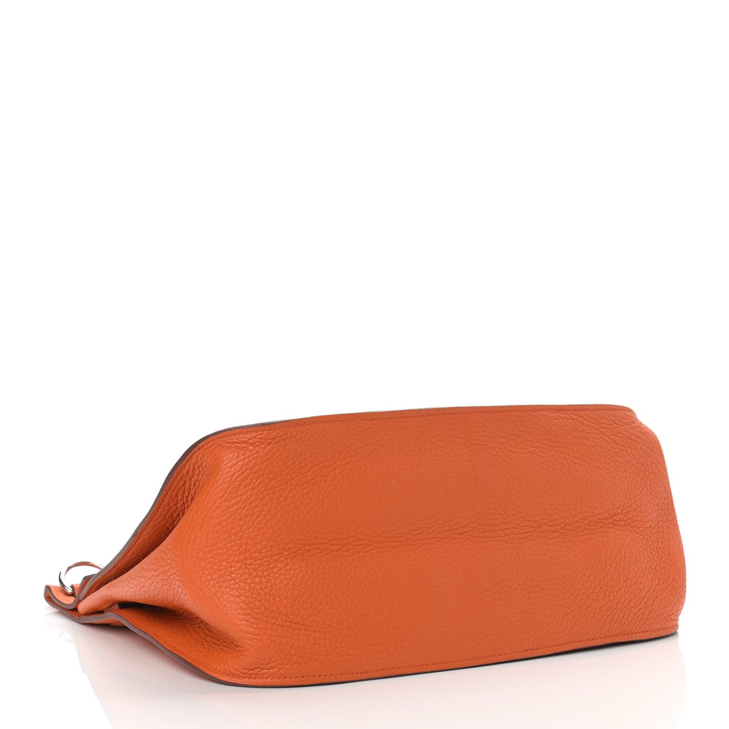Hermes Taurillon Clemence Jypsiere 34 Orange 4 of 17